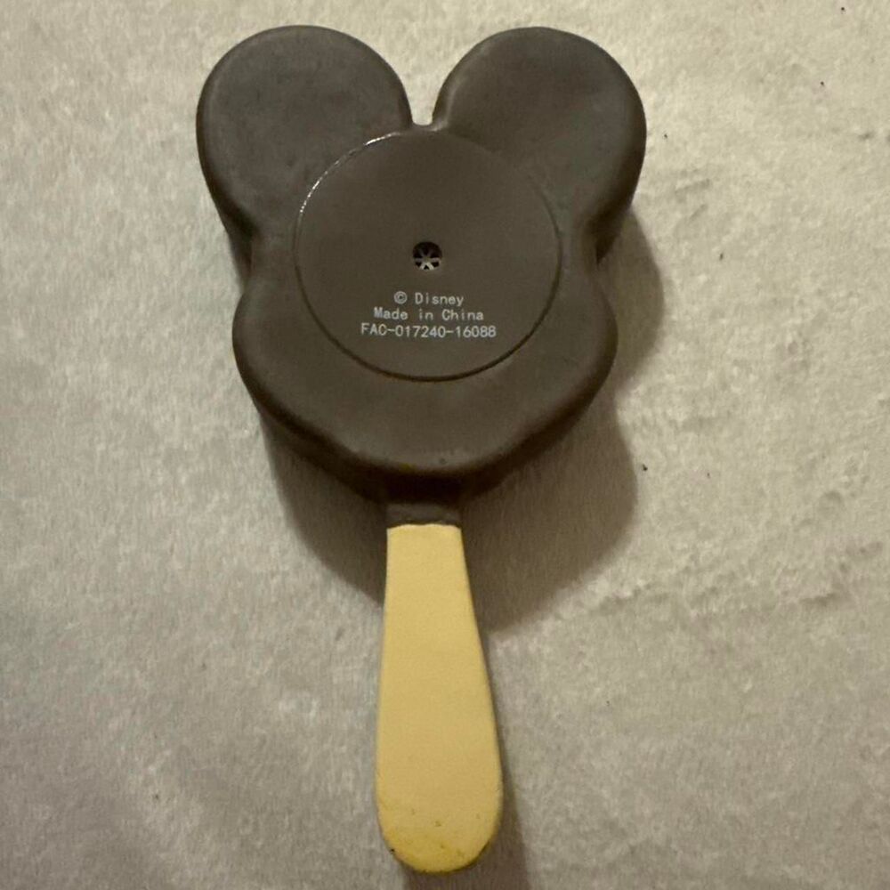 Mickey Mouse chocolate ice cream bar DOG TOY with squeaker - Picture 3 of 5